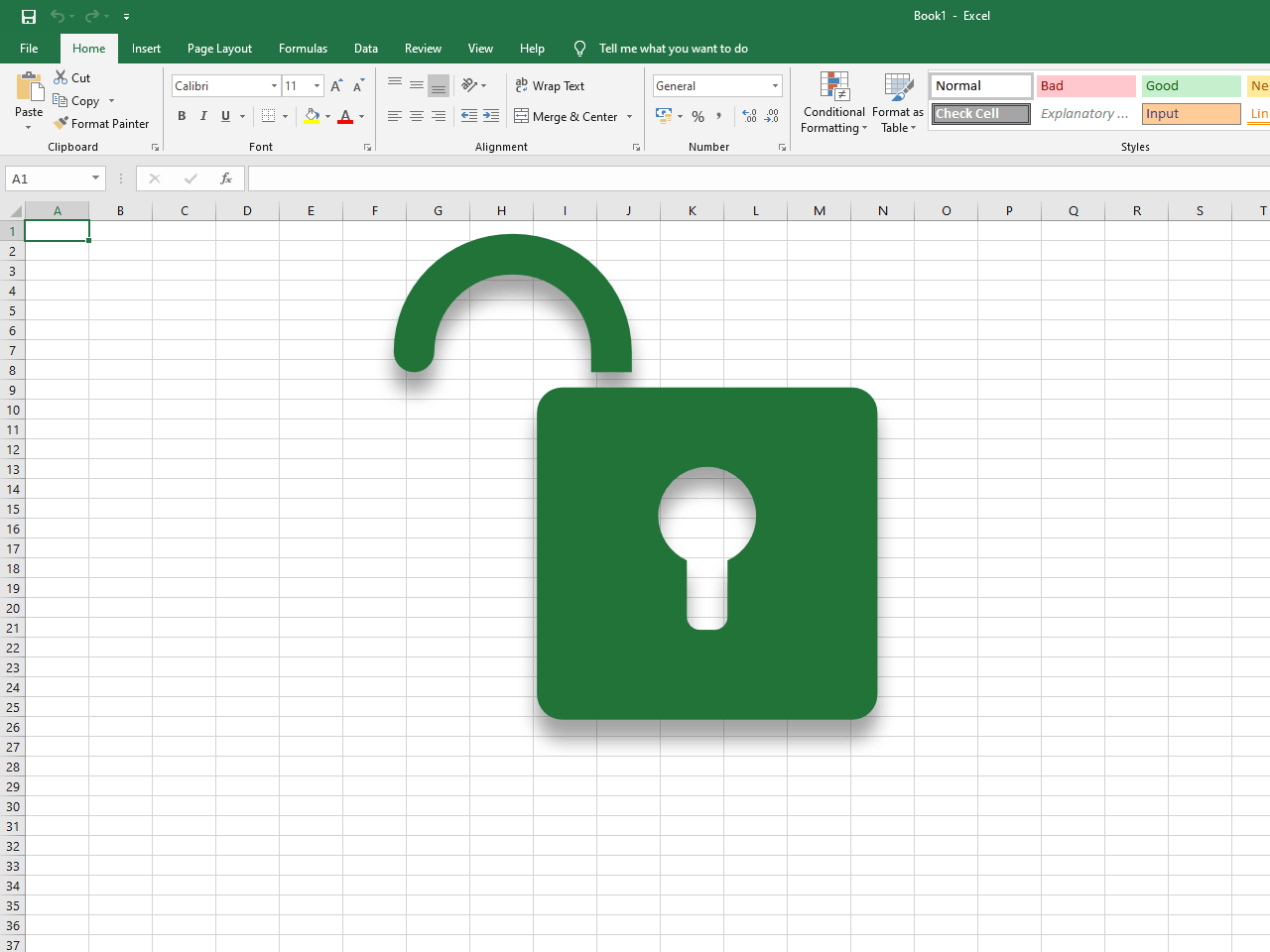 cara membuka password excel online